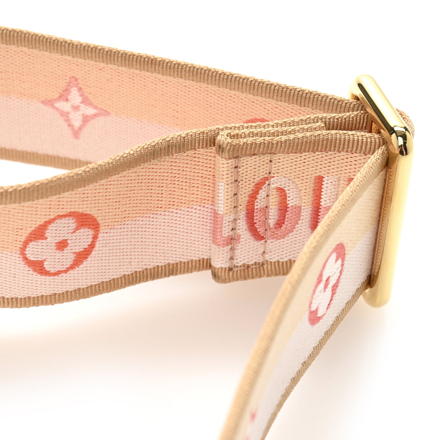 Jacquard Speedy Bandouliere 20 Shoulder Strap Pink Orange