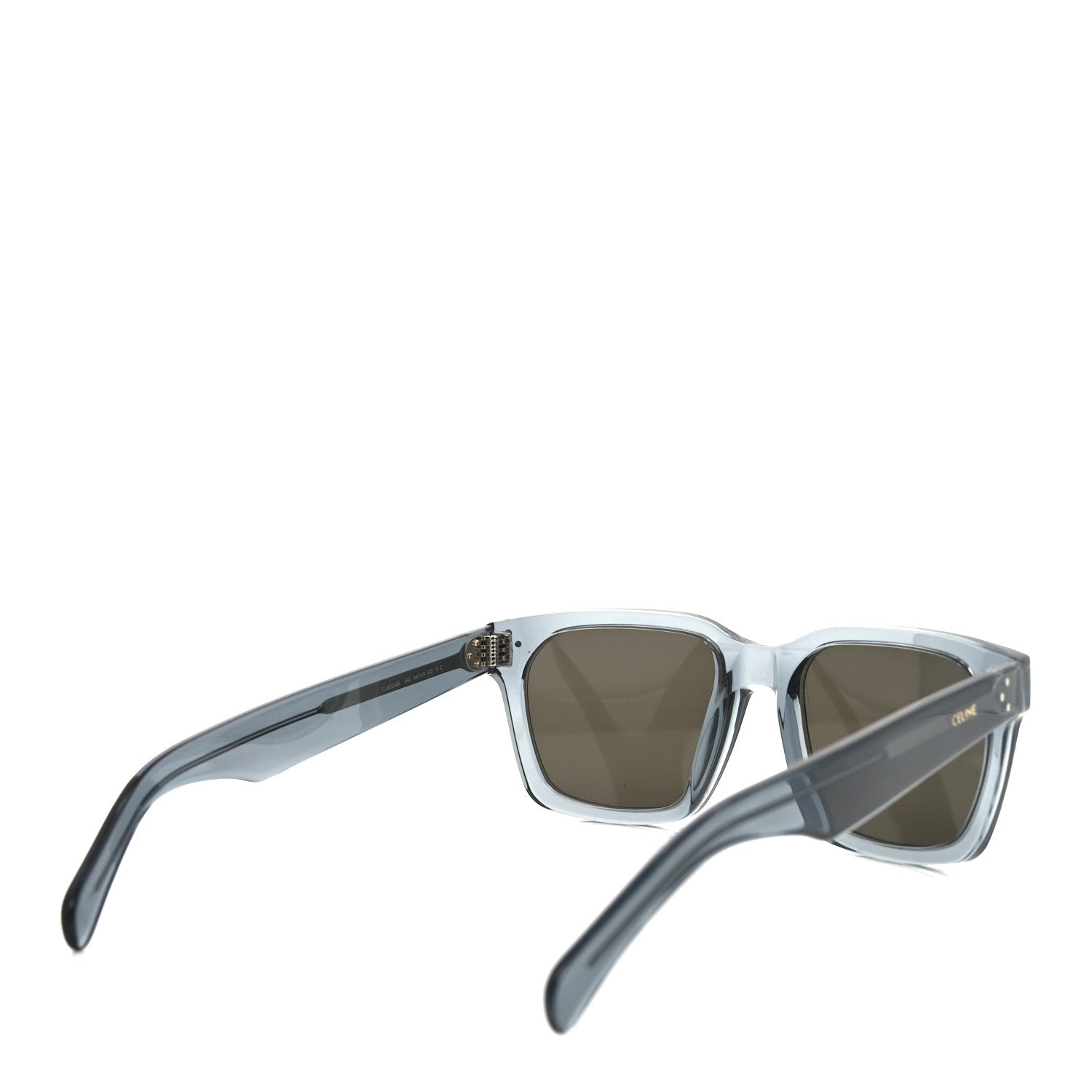 Celine Acetate Polarized Square Sunglasses CL40248I Blue 4 of 7