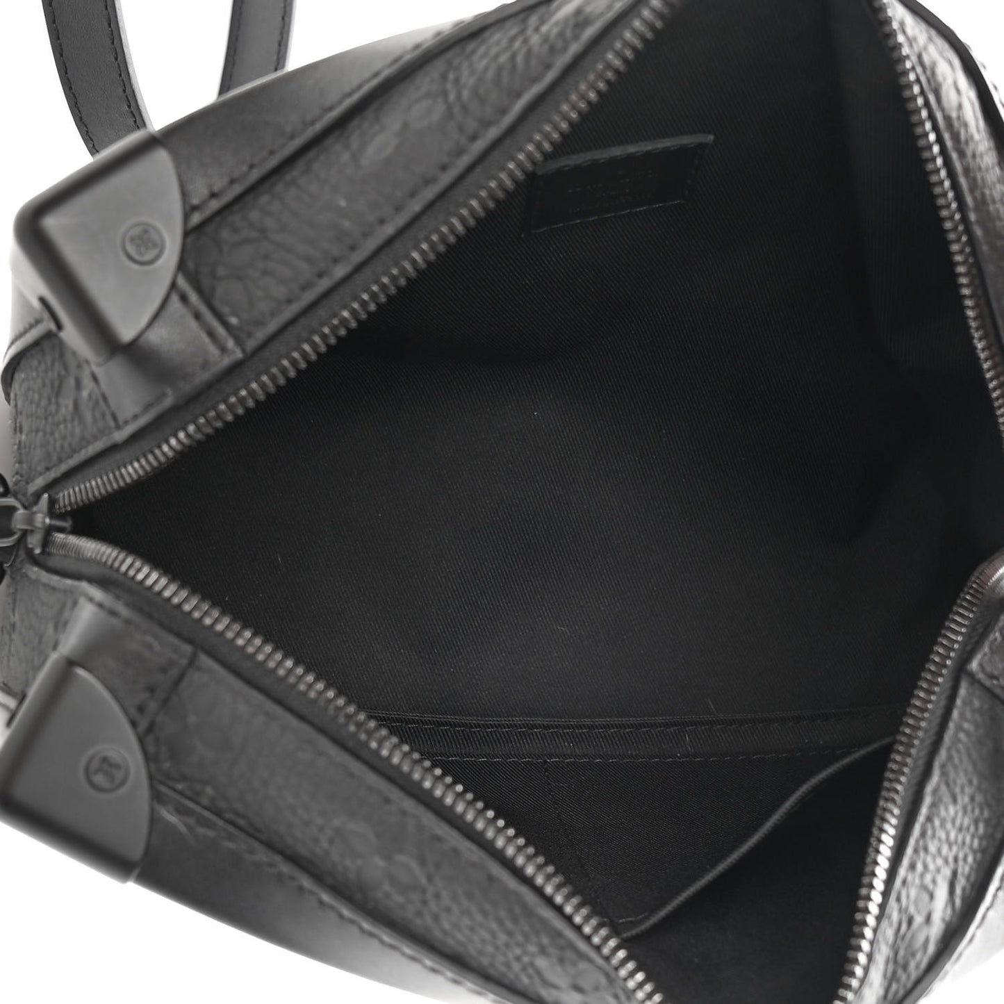 Taurillon Monogram Solar Ray Soft Trunk Black
