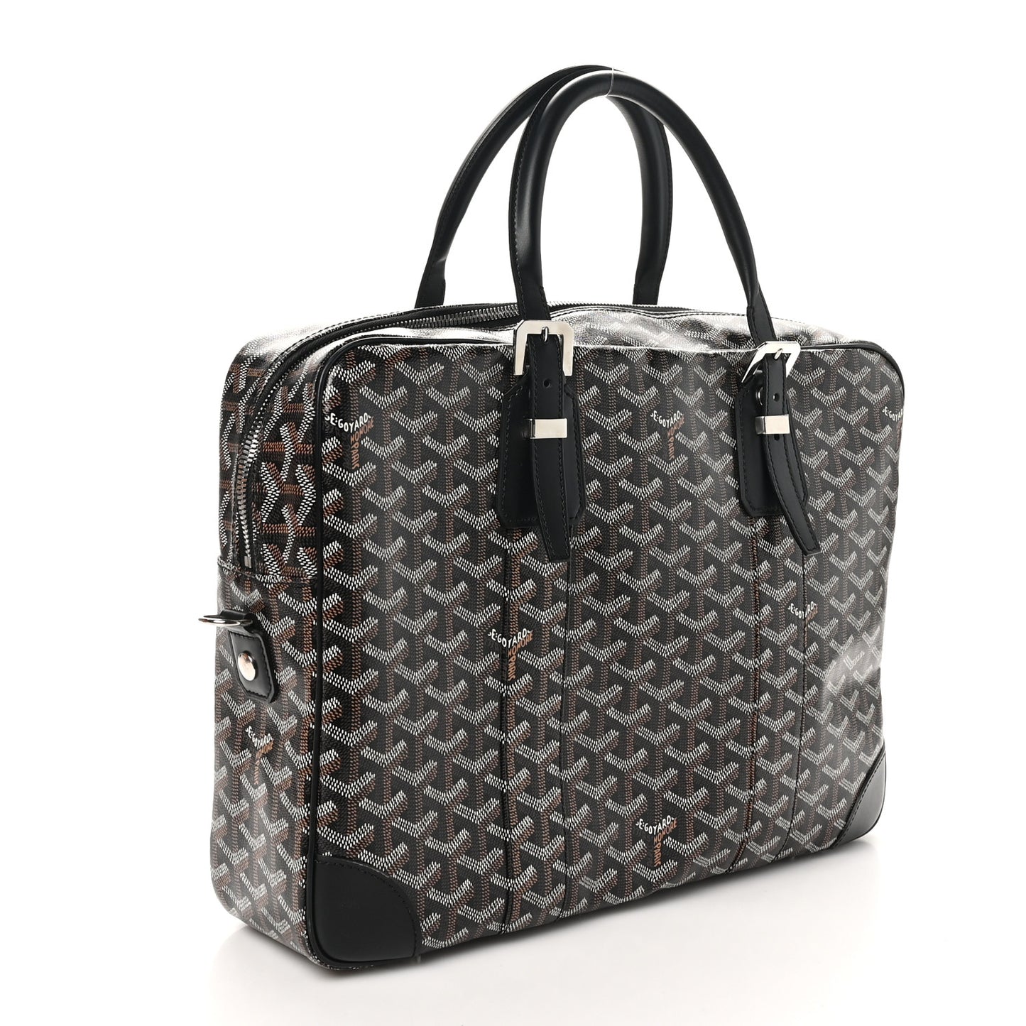 Goyardine Ambassade PM Briefcase Black