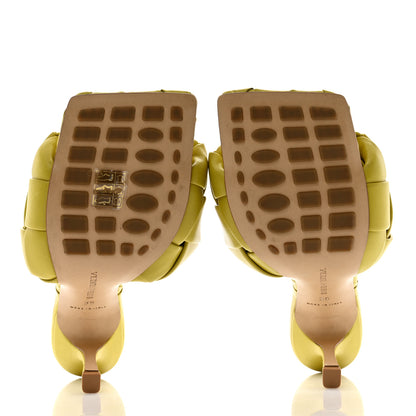 Bottega Veneta Nappa Maxi Intrecciato Lido 90mm Mule Sandals 35 Acid 6 of 11