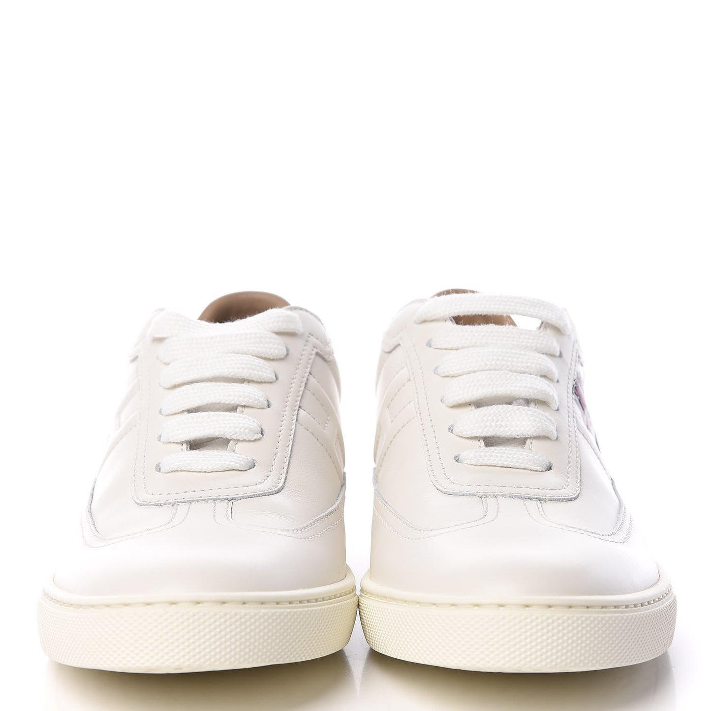 Calfskin Pegase Pop Womens Quicker Sneakers 36.5 White Multicolor