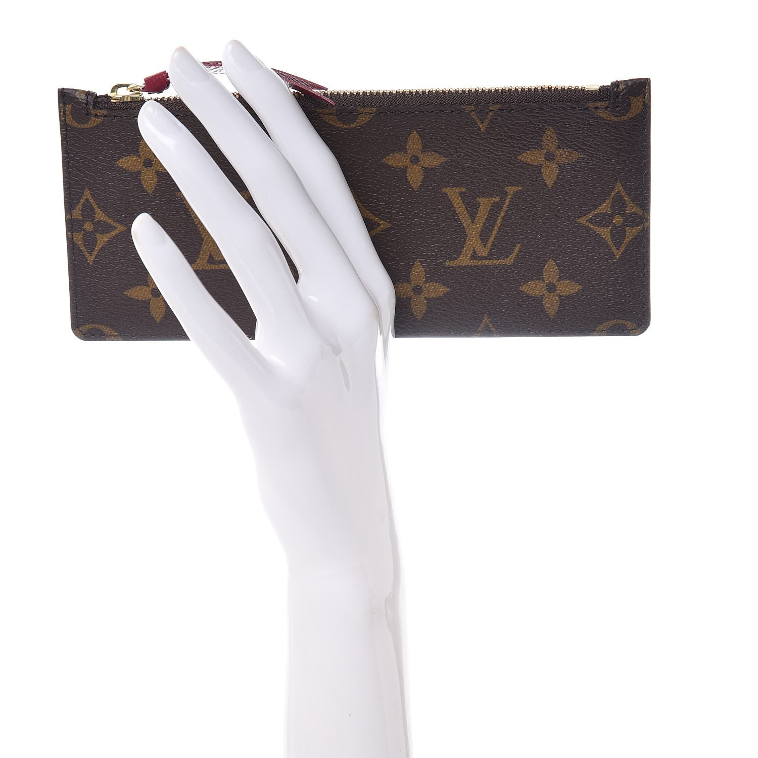 Louis Vuitton Monogram Josephine Wallet Zippered Insert Fuchsia 2 of 7