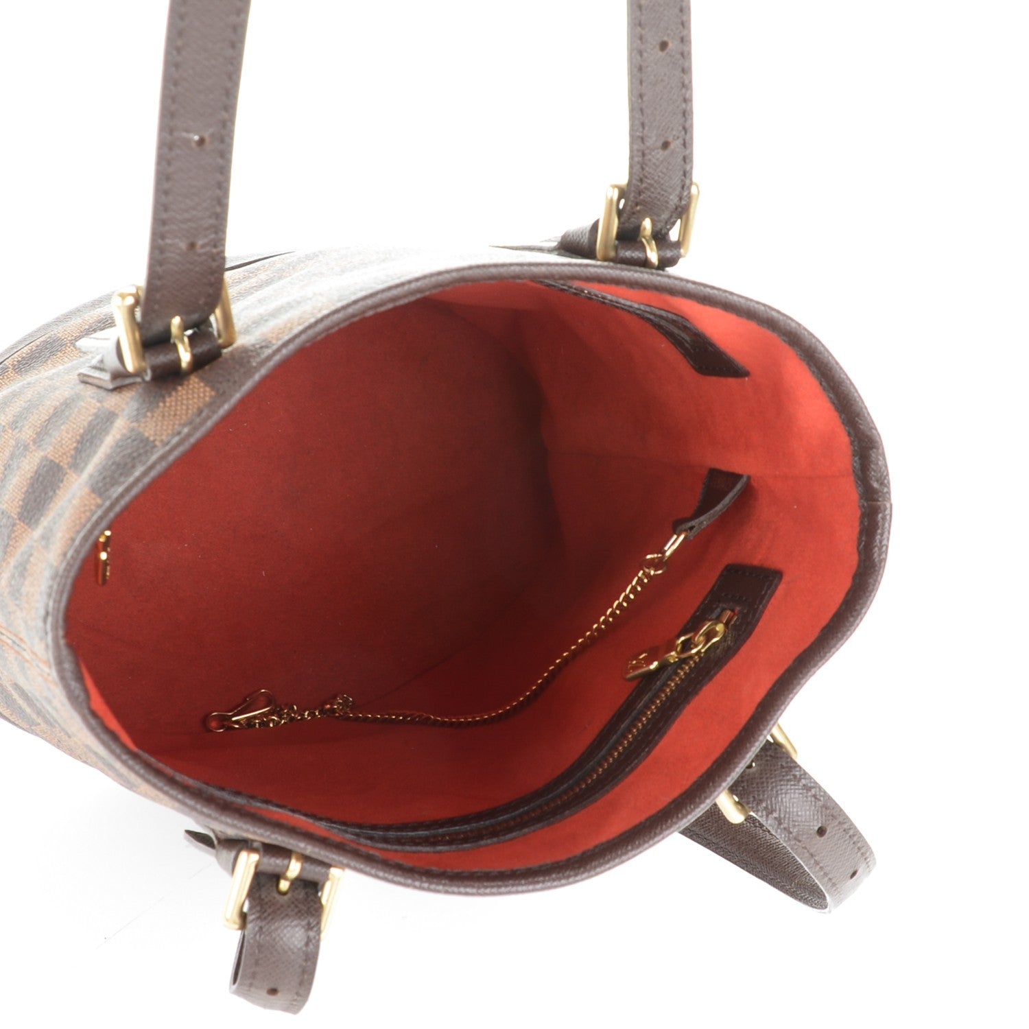 Louis Vuitton Damier Ebene Marais Bucket 23 5 of 7