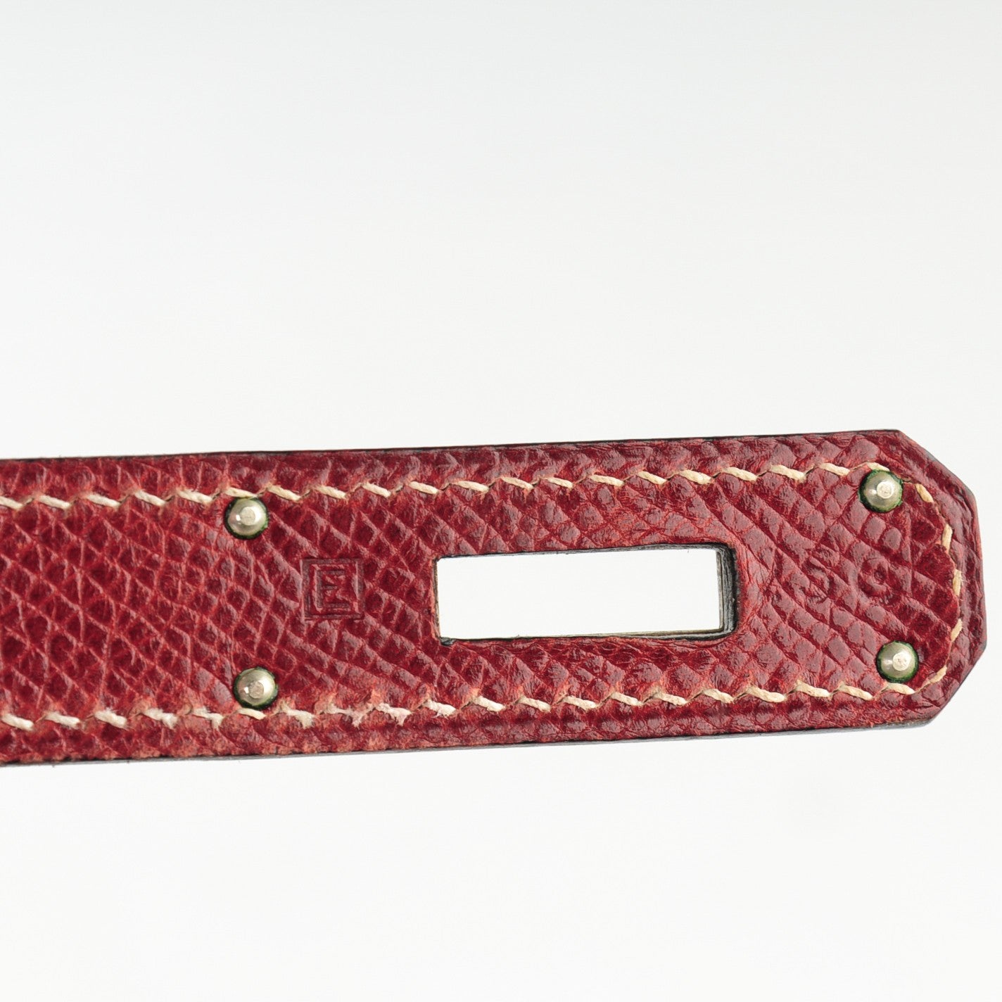 Hermes Veau Lisse Birkin 30 Rouge H 11 of 26
