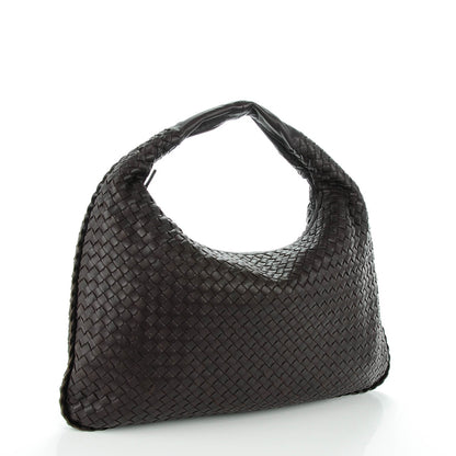 Bottega Veneta Nappa Intrecciato Large Veneta Hobo Ebano 3 of 8