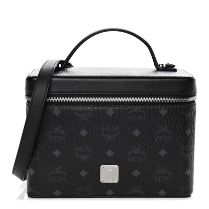 MCM Visetos Medium Rockstar Vanity Case Black 1 of 7