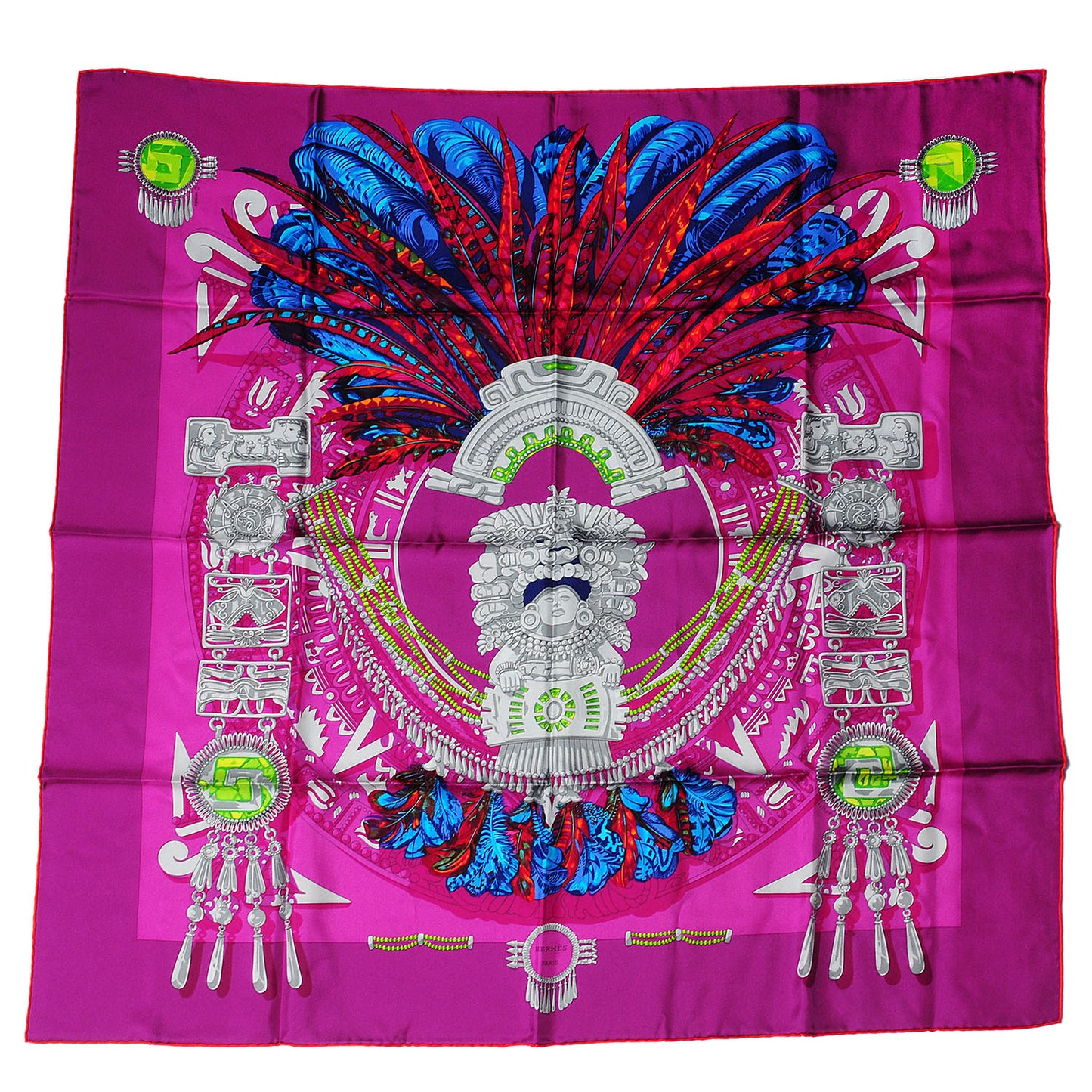 Silk Mexique Scarf 90