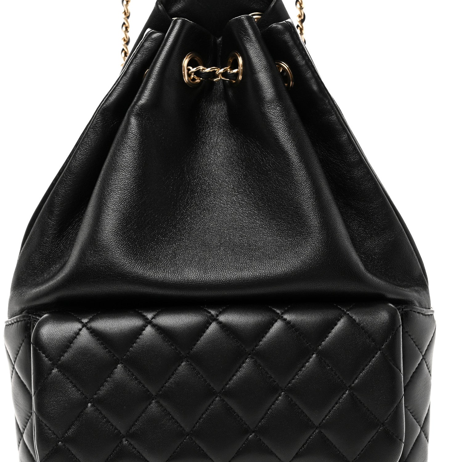 Chanel Lambskin Quilted Small In Seoul Backpack Black 9 of 11