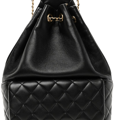 Chanel Lambskin Quilted Small In Seoul Backpack Black 9 of 11