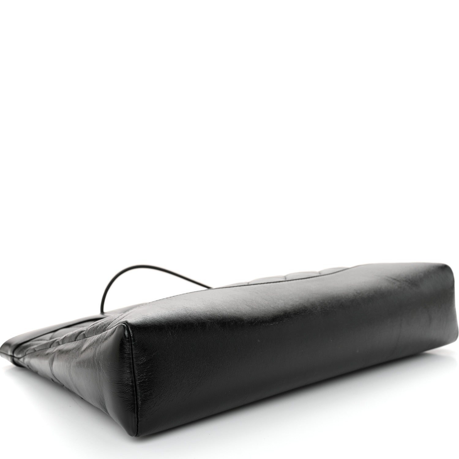 Chanel Shiny Lambskin Quilted 31 Shopping Bag Black 4 of 10