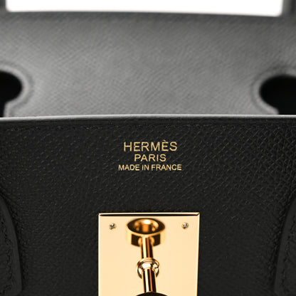 Hermes Epsom Birkin 30 Black 6 of 11