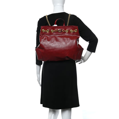 Gucci Calfskin Zumi Backpack Burgundy 3 of 9