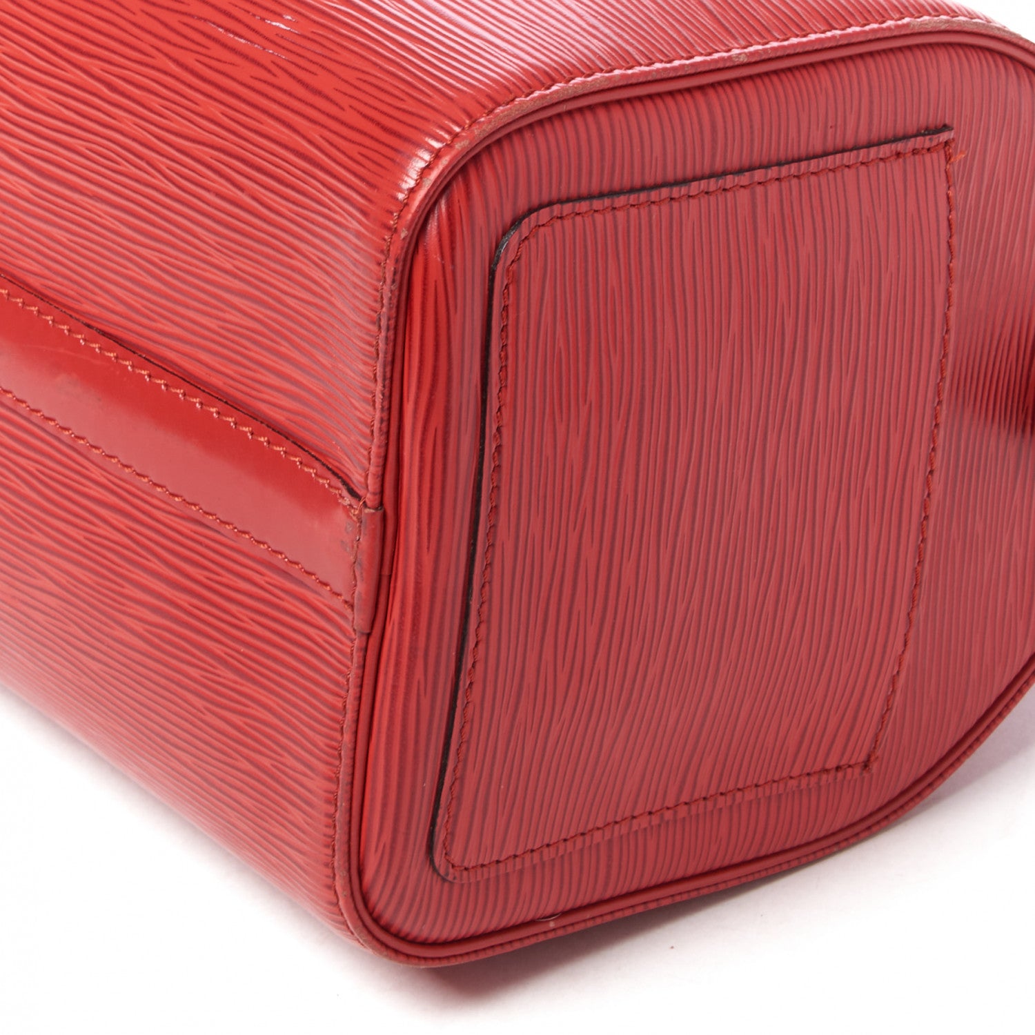 Louis Vuitton Epi Speedy 25 Castillan Red 4 of 9