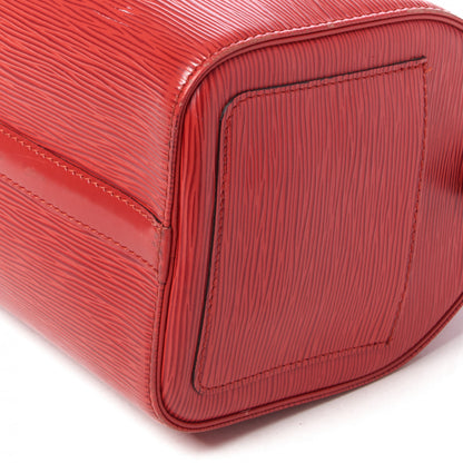 Louis Vuitton Epi Speedy 25 Castillan Red 4 of 9
