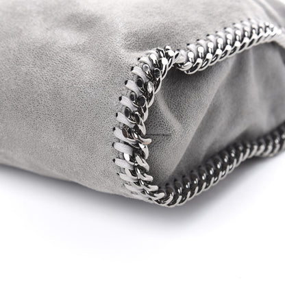 Stella McCartney Shaggy Deer Falabella Fold Over Tote Grey 9 of 10