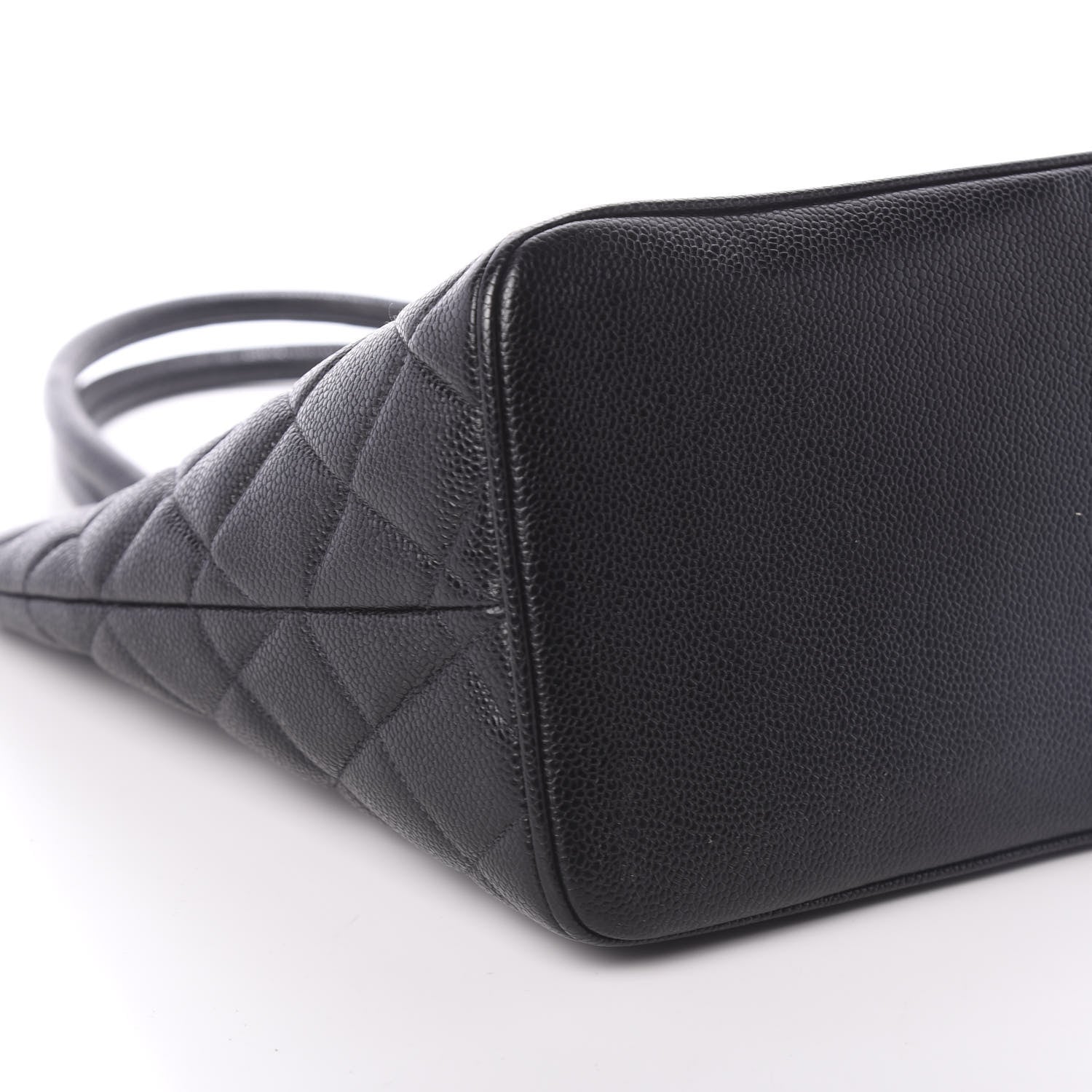 Chanel Caviar Quilted Medallion Tote Black 9 of 10