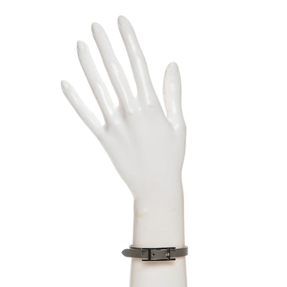 Hermes Swift Behapi Simple Tour Bracelet S Etain Bleu Agate 2 of 5