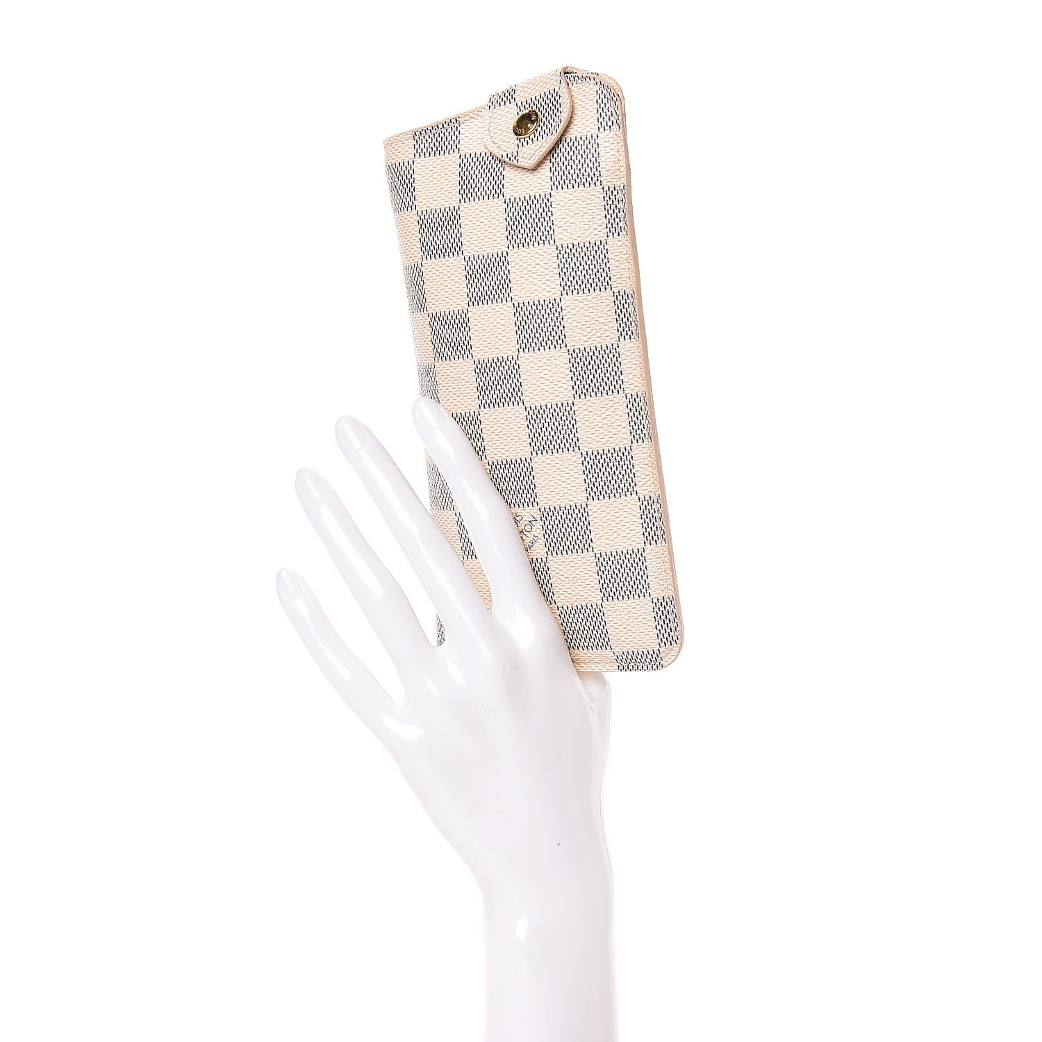 Louis Vuitton Damier Azur Sunglasses Case MM 2 of 5