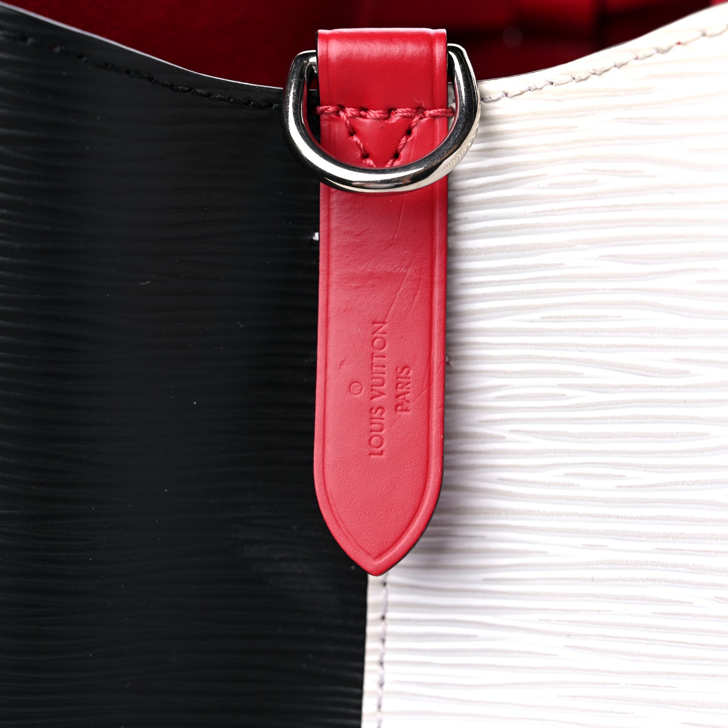 Louis Vuitton Epi Neonoe Black White 7 of 10