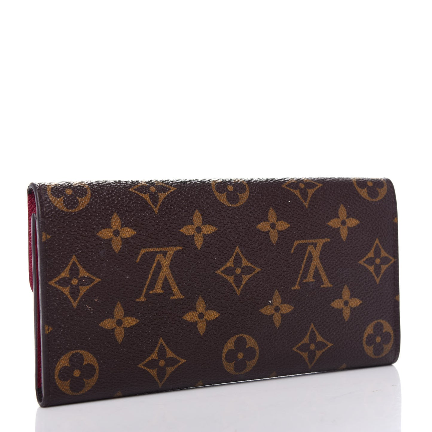 Monogram Emilie Wallet Fuchsia