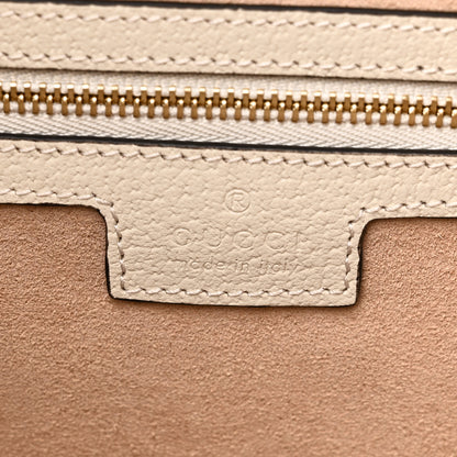 Gucci Textured Calfskin Web Ophidia Shopping Tote Ivory 6 of 10