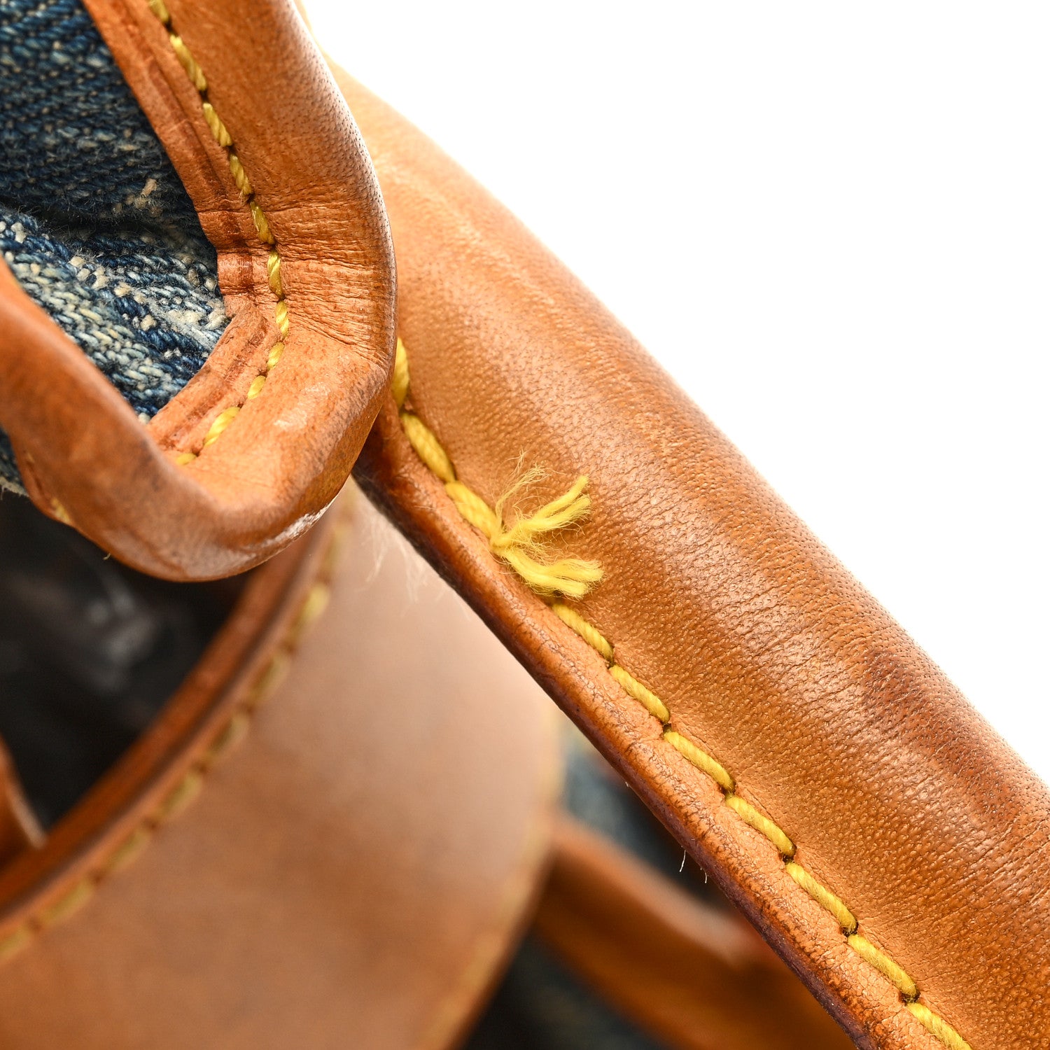 Louis Vuitton LOUIS VUITTON Monogram Denim Pleaty Blue 12 of 14