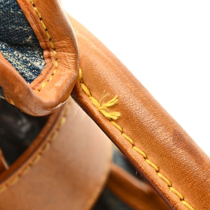 Louis Vuitton LOUIS VUITTON Monogram Denim Pleaty Blue 12 of 14