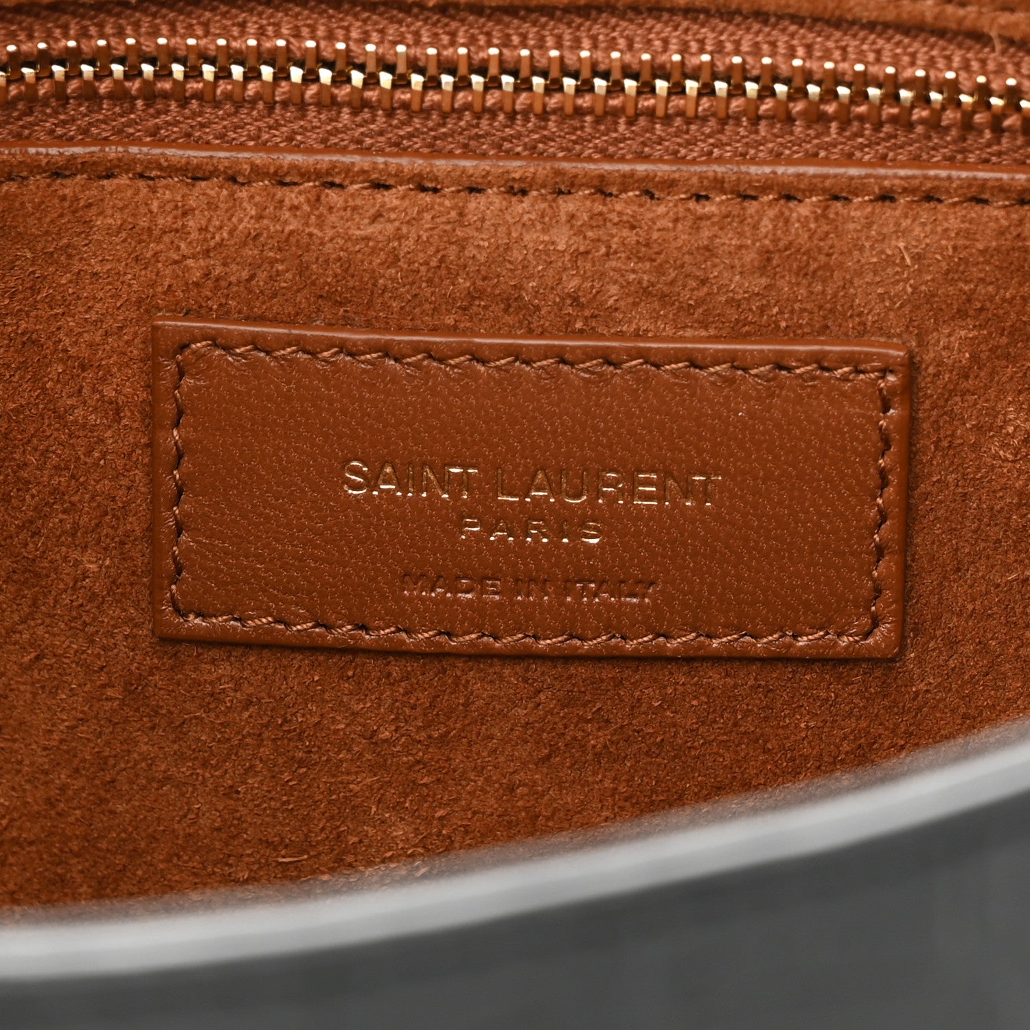 Saint Laurent Calfskin Crocodile Embossed LE 5 A 7 Hobo Black 6 of 9