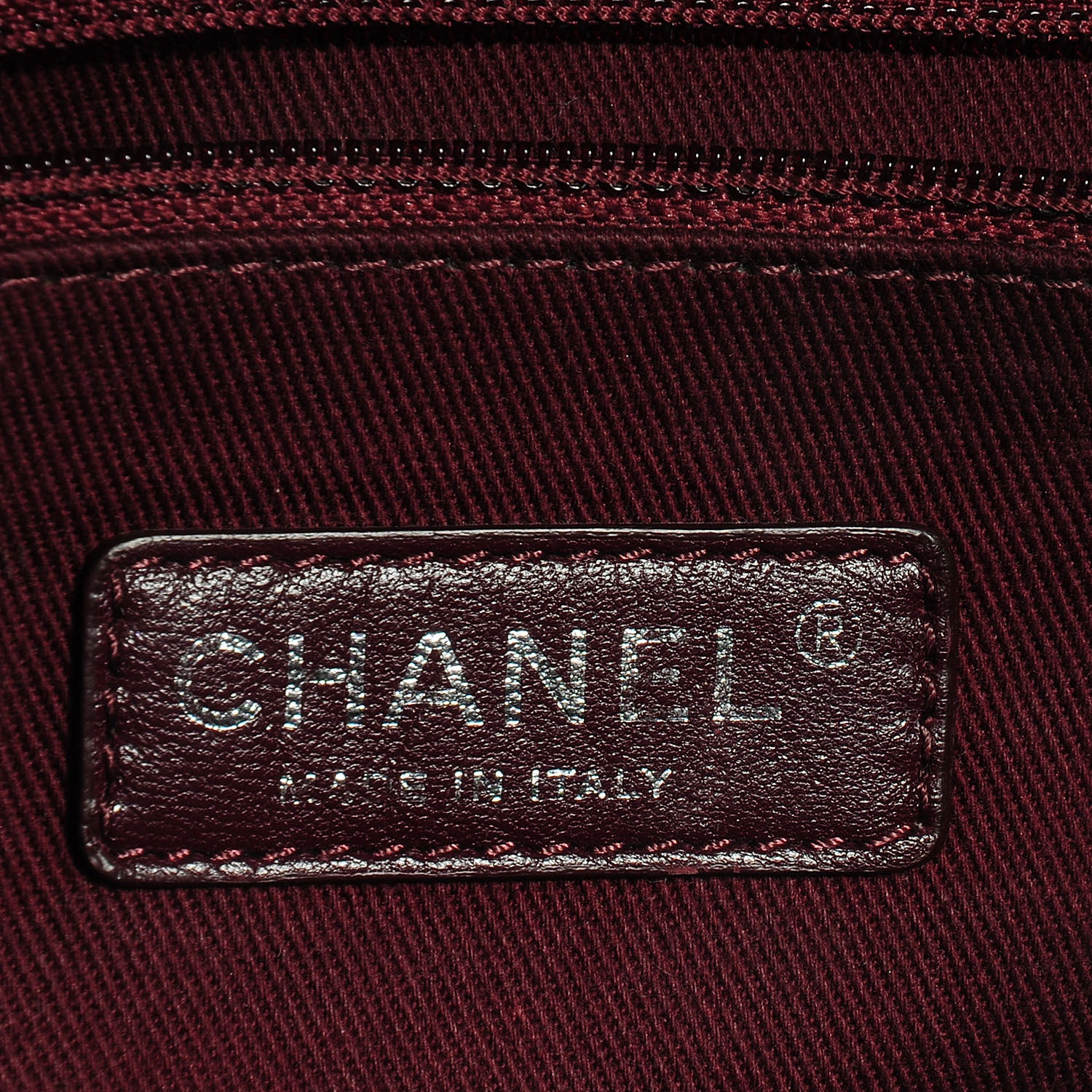Chanel Aged Calfskin Tweed Jumbo New Portobello Flap Black 7 of 8