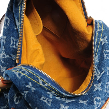 Louis Vuitton Denim Baggy GM Blue 5 of 7