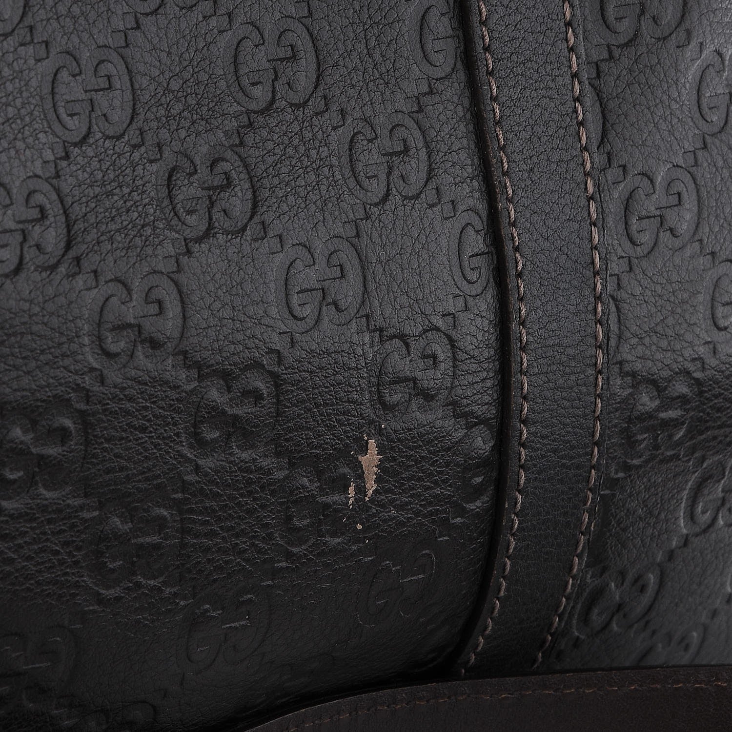 Gucci Guccissima Medium Briefcase Chocolate 8 of 10