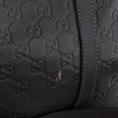 Gucci Guccissima Medium Briefcase Chocolate 8 of 10