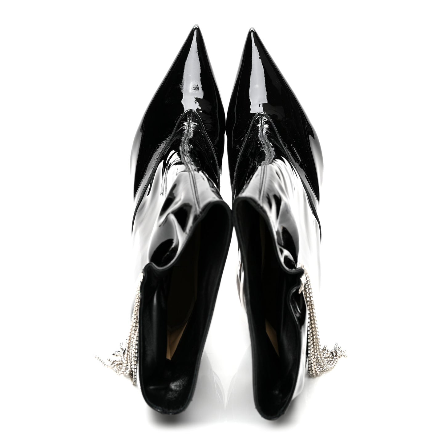 Soft Patent Crystal Oriel 110 Boots 39 Black