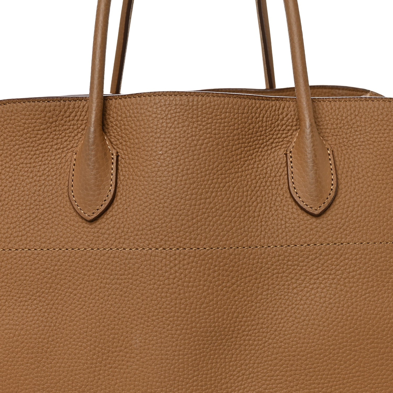 The Row Matte Grained Calfskin Soft Margaux 17 Dark Taupe 7 of 10