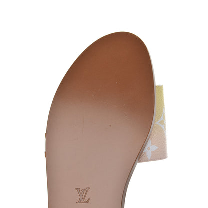 Louis Vuitton Monogram By The Pool Lock It Flat Mule 38 Pink 12 of 15