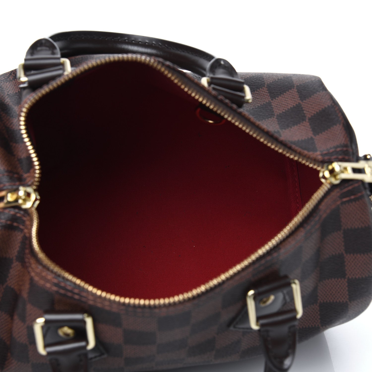 Louis Vuitton Damier Ebene Speedy Bandouliere 25 6 of 21
