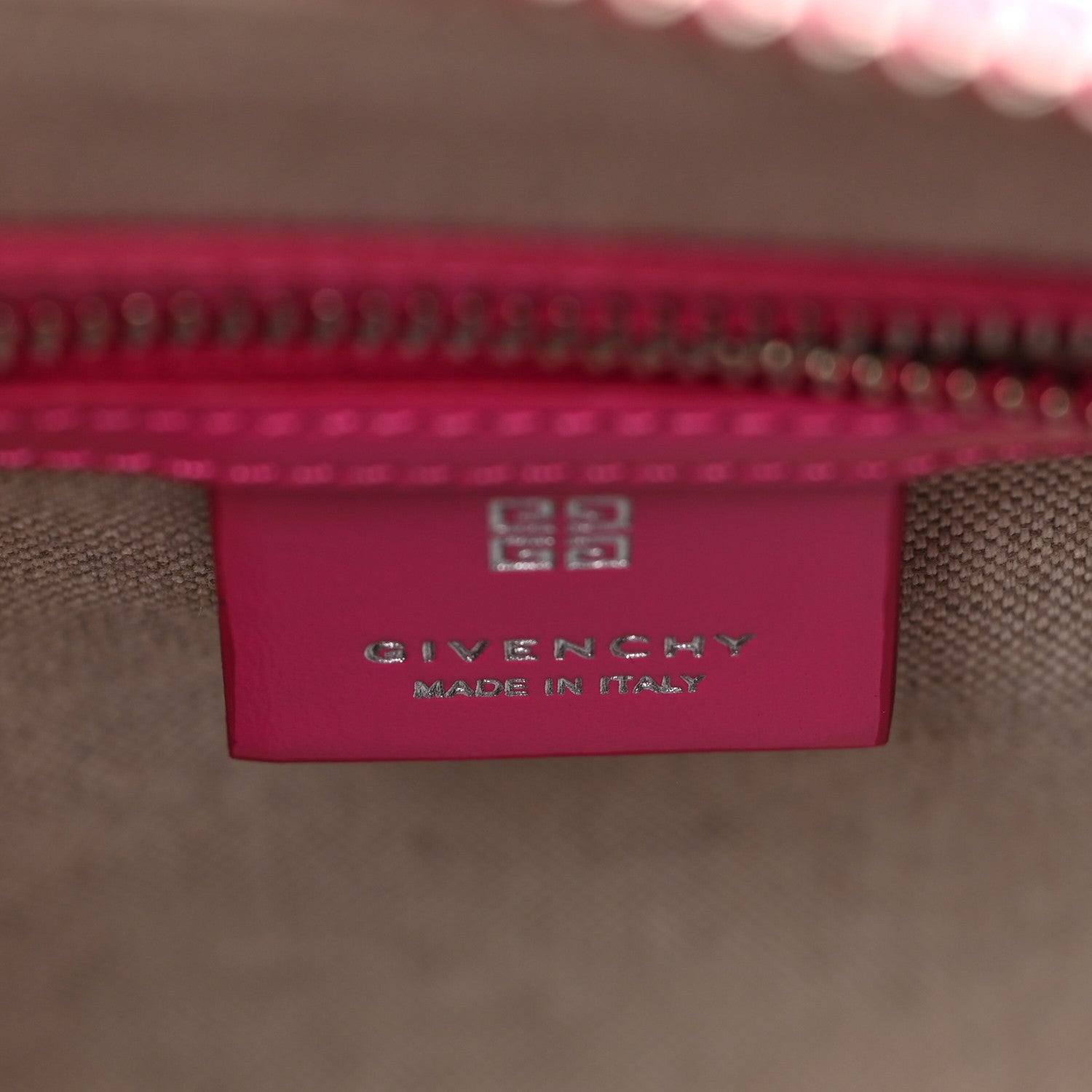 Givenchy Shiny Lord Calfskin Mini Antigona Neon Pink 6 of 9