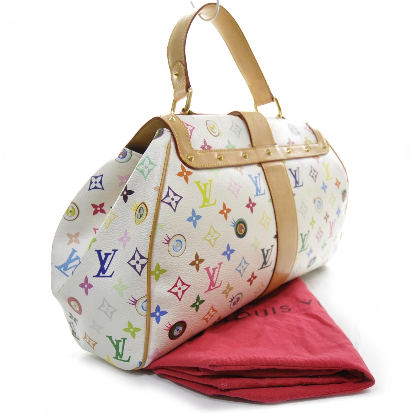 Monogram Multicolor Murakami Eye Love You White