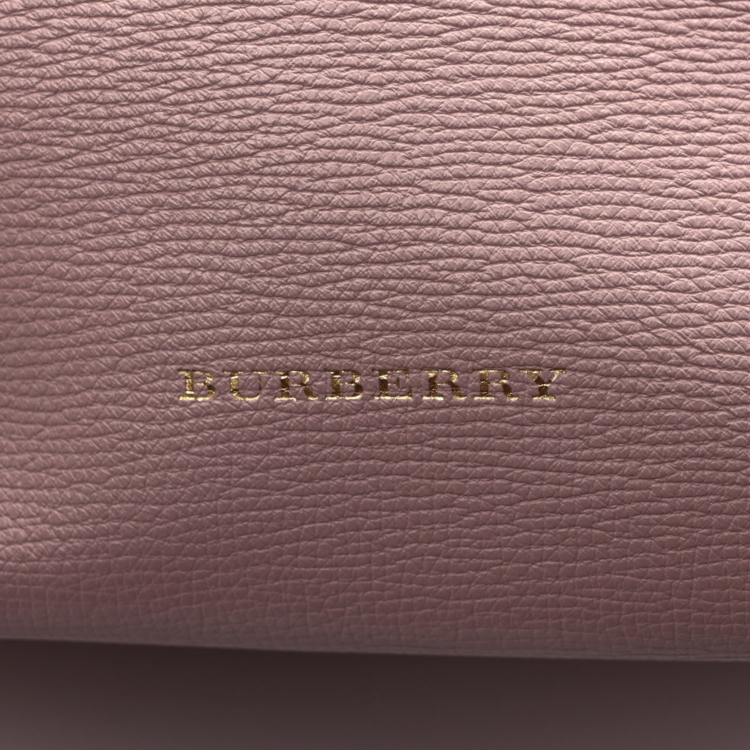 Burberry Grainy Calfskin House Check Small Canterbury Tote Pale Orchid 12 of 12