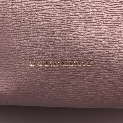 Burberry Grainy Calfskin House Check Small Canterbury Tote Pale Orchid 12 of 12