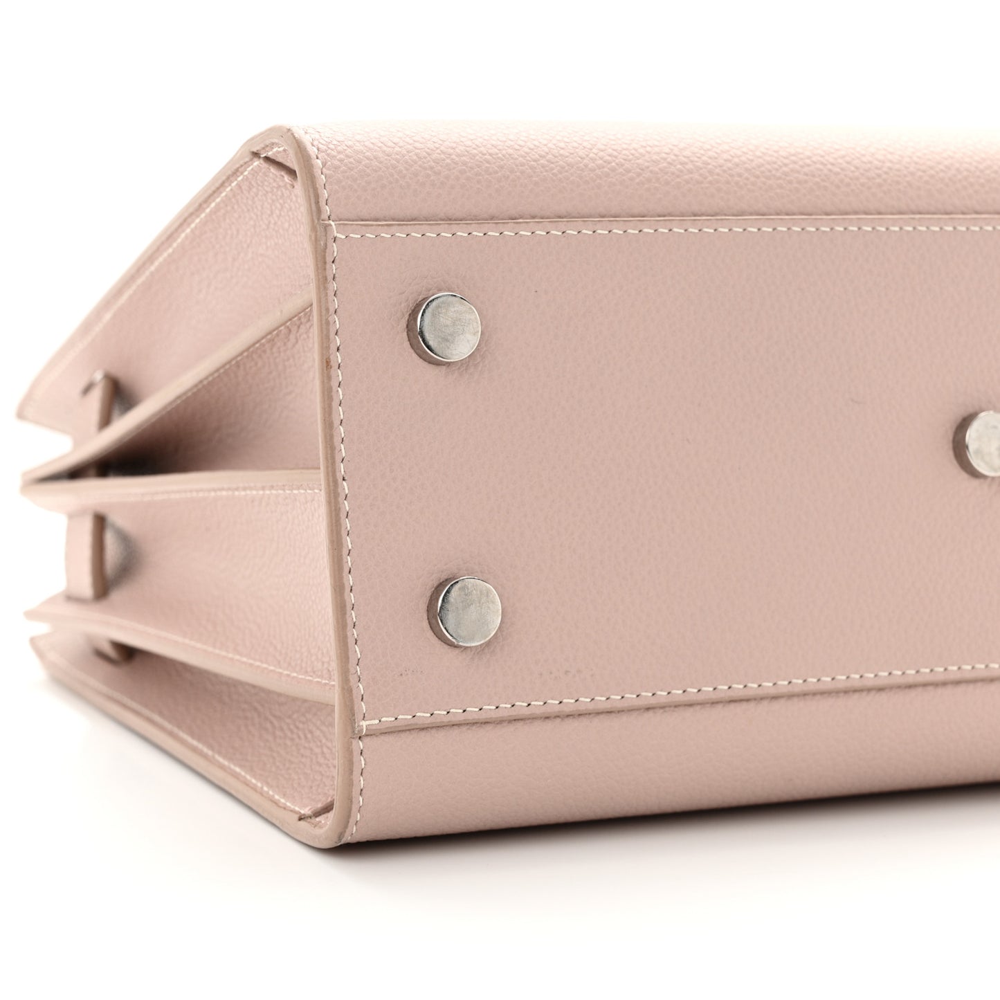 Grained Calfskin Small Sac De Jour Pale Blush
