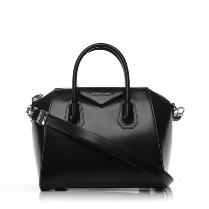 Givenchy Shiny Lord Calfskin Small Antigona Black 1 of 7