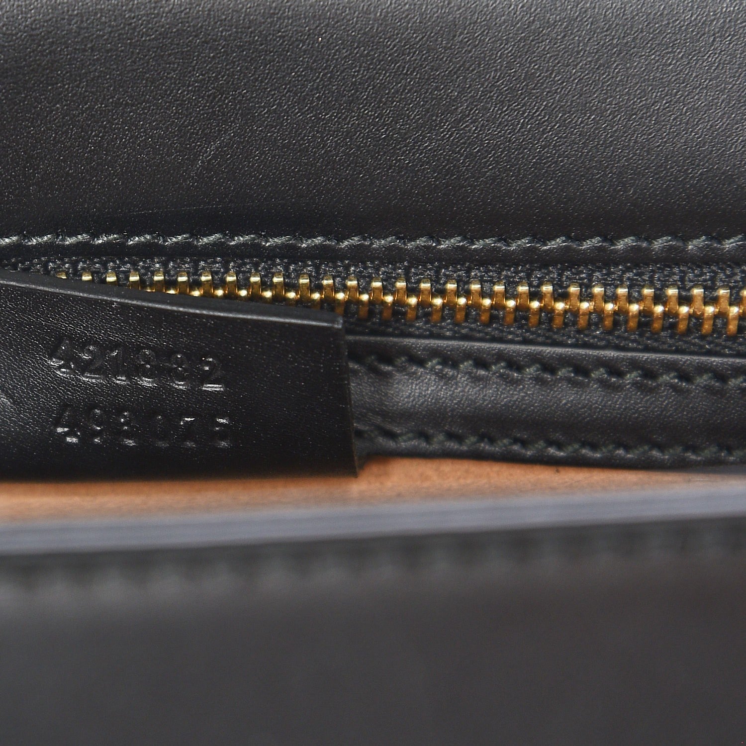 Gucci Calfskin Small Sylvie Shoulder Bag Black 7 of 8