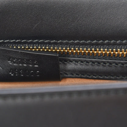 Gucci Calfskin Small Sylvie Shoulder Bag Black 7 of 8