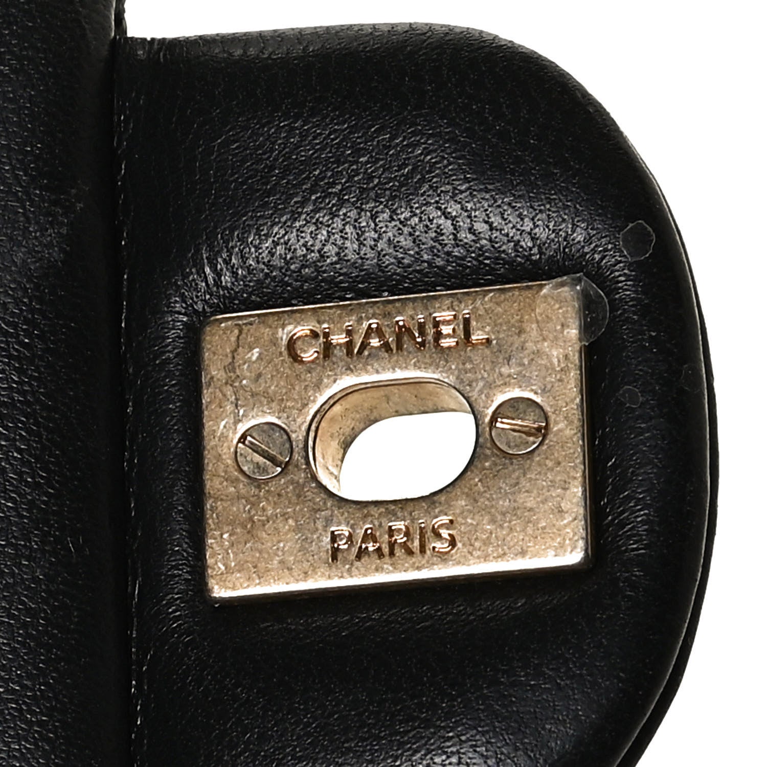 Chanel Lambskin Quilted Mini Rectangular Flap Black 8 of 14