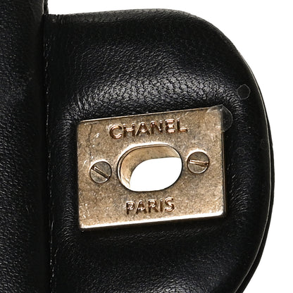 Chanel Lambskin Quilted Mini Rectangular Flap Black 8 of 14