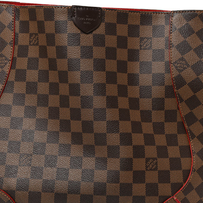 Louis Vuitton Damier Ebene Caissa Hobo Cherry 6 of 17