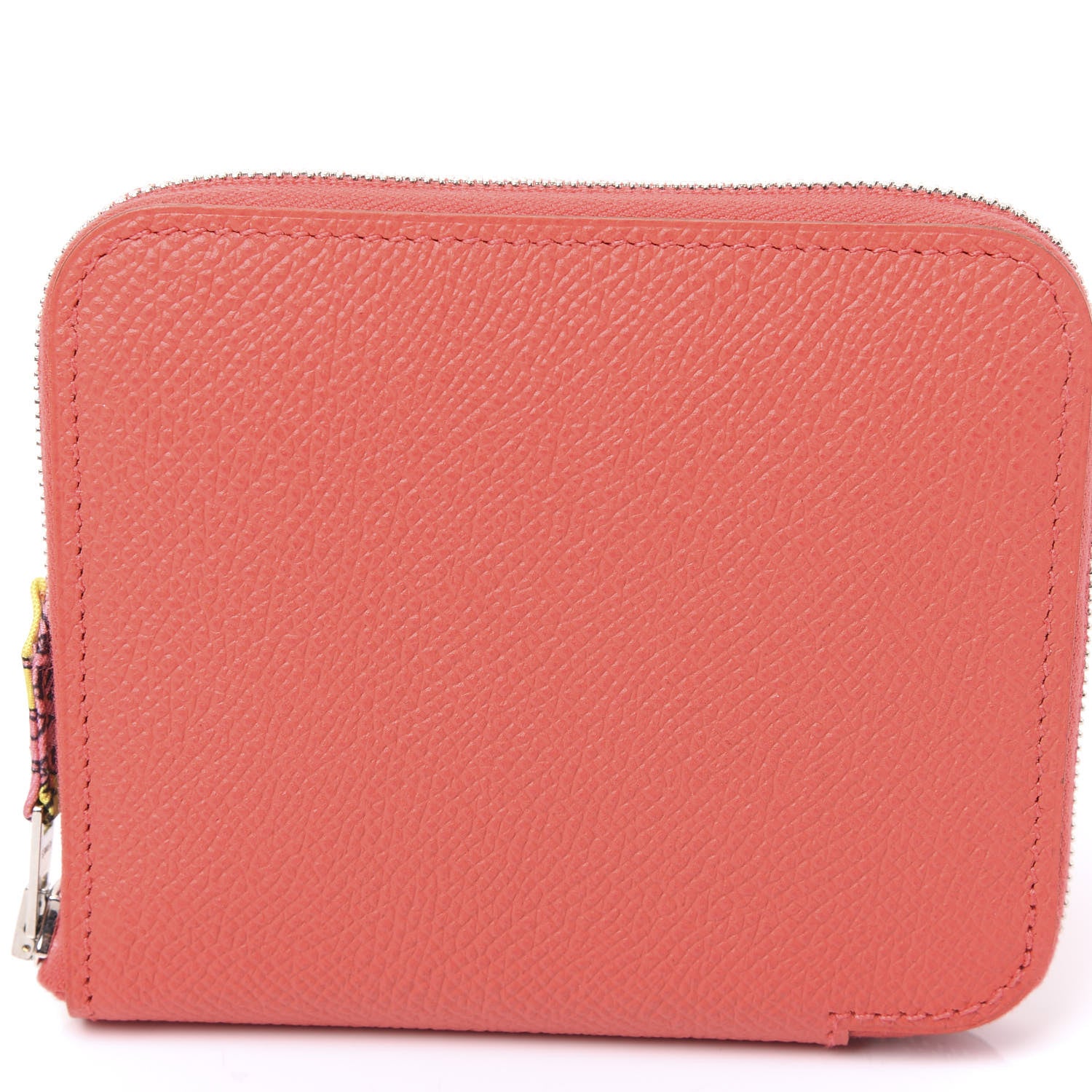 Hermes Epsom Silk'in Compact Wallet Rose Jaipur 5 of 8