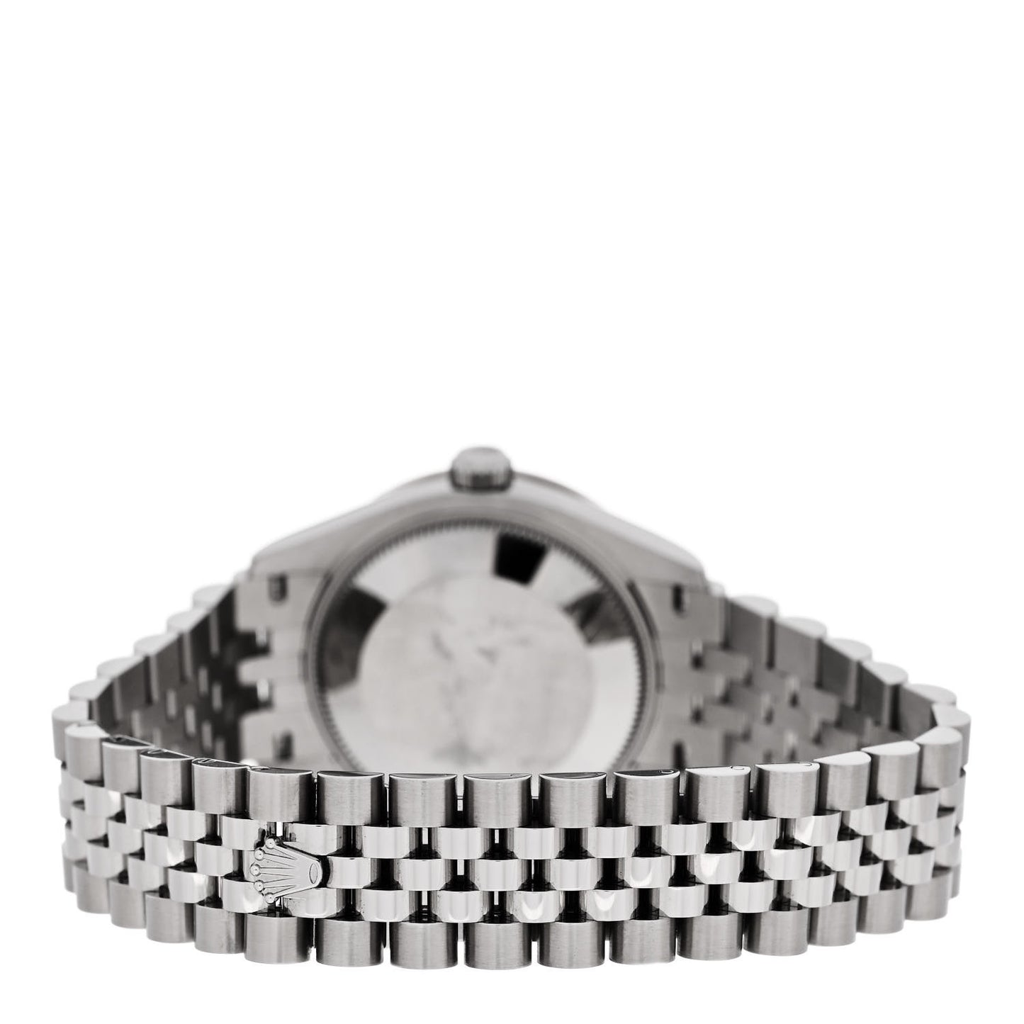 Stainless Steel 18K White Gold Diamond Bezel 31mm Oyster Perpetual Datejust Watch Silver 278384RBR